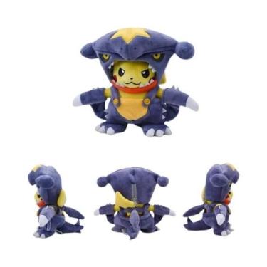 Imagem de Brinquedos De Pelúcia Eevee Pikachu Charizard Lucario Bonecos De Anima