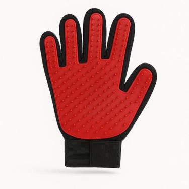 Imagem de Luva Removedora Pelos Mortos Pet Cachorro Gato Reutilizável - Mimos Pe