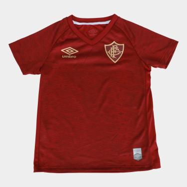 Imagem de Kit Camisa Infantil Fluminese III 25/26 s/n Torcedor Umbro-Unissex