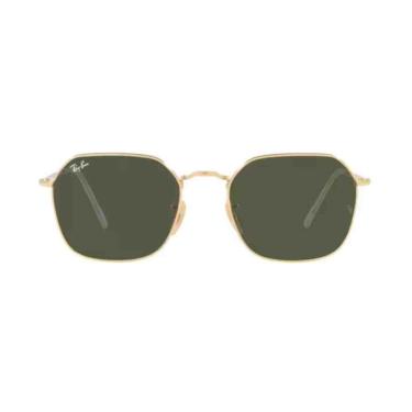 Imagem de Óculos de Sol Ray-Ban Jim Dourado 0RB3694 001/3153-Unissex