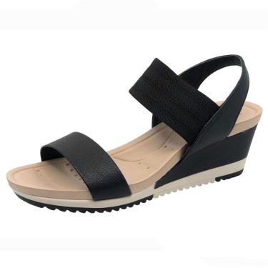 Imagem de Sandália Feminina Modare Ortopédica Salto Anabela 7123.107