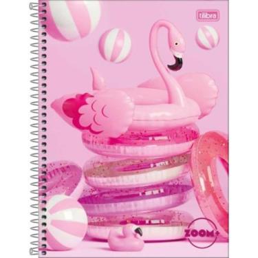 Imagem de Caderno Espiral Universitário 20 Matérias Zoom+ Feminino 400 Folhas - 