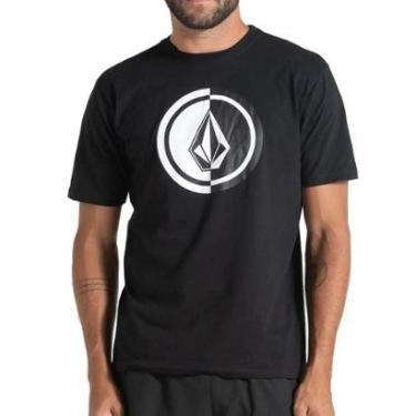 Imagem de Camiseta Volcom Mega Circle WT25 Masculina-Masculino