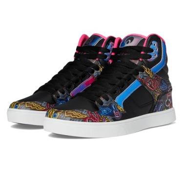 Imagem de Osiris Tênis de skate masculino Clone, Preto/Rosa/Neon, 39