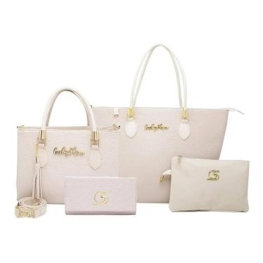 Imagem de Bolsa Feminina Gaby Show Kit 4 Bolsa Bolsa Faculdade
