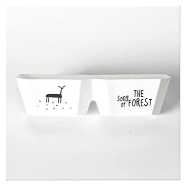 Imagem de Organizador de sapatos rack de armazenamento de sapatos tridimensional montado na parede sala de estar familiar pasta simples dormitório porta chinelos sapateira (tamanho : pacote com 6) (uma cor