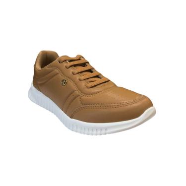 Imagem de Tênis Feminino Kolosh Almeria Marrom Claro C4003-0006
