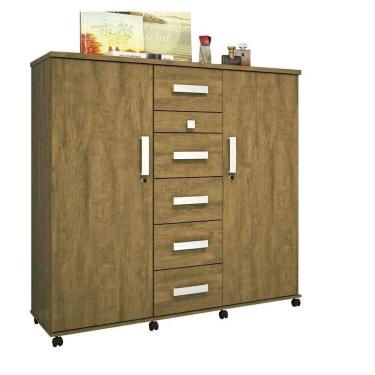 Imagem de Cômoda Roma Amêndoa - Lukaliam Móveis