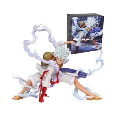 Imagem de Modelo De PVC Do Luffy De One Piece Em Posição Agachada, Ornamento Art