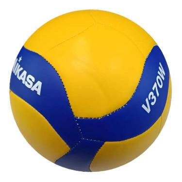 Imagem de Bola Vôlei De Quadra Mikasa Costurada V370W Oficial