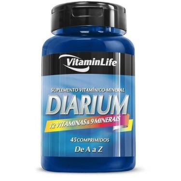 Imagem de Diarium Vitamínico-Mineral 45 cápsulas VitaminLife - Genérico