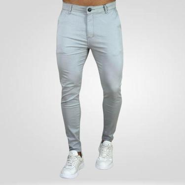 Imagem de Calça Alfaiataria Cinza Masculina Super Skinny - Codi Jeans-Masculino