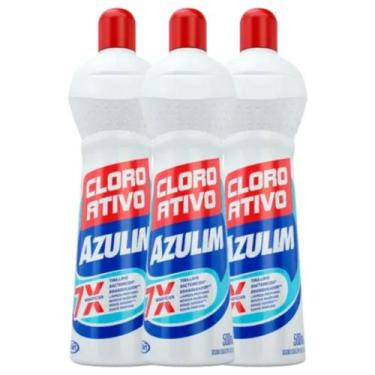 Imagem de Limpador Ativo 500ml Azulim 03 unidades