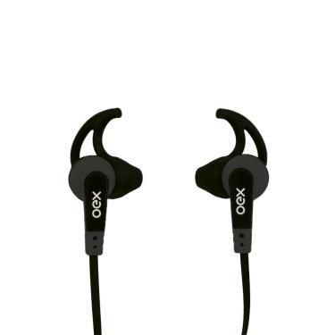 Imagem de Fone De Ouvido Intra Auricular Esportivo Com Microfone Oex Sprint Fn206 - Cinza