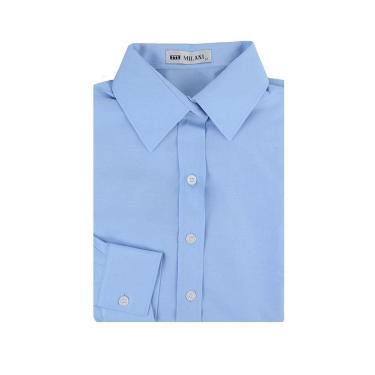 Imagem de Camisa Feminina Milani ML Lisa Azul Claro - 3006-Feminino