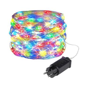 Imagem de Luzes De Fada LED De 50M 100M Para Exterior, Cordão De Luzes Para Fest