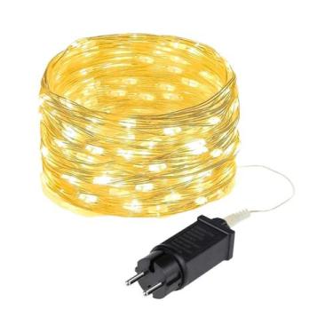 Imagem de Luzes De Fada LED De 50M 100M Para Exterior, Cordão De Luzes Para Fest