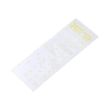 Imagem de Adesivos Transparentes Para Teclado Russo, Etiquetas De Alfabeto Com L