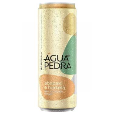 Imagem de Água com Gás Saborizada Abacaxi e Hortelã Água da Pedra 350ml