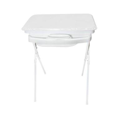 Imagem de Banheira Infantil com Trocador e Suporte Dobrável Scorpion Saboneteira