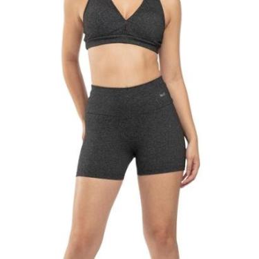 Imagem de Shorts Feminino Cintura Alta Academia Suplex Best Fit-Feminino