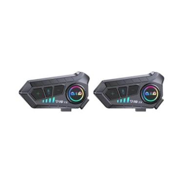 Imagem de Intercomunicador Para Capacete De Moto À Prova d'Água 1.2x Intercomuni