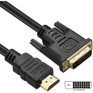 Imagem de Cabo HDMI para DVI-D 24+1 Dual Link 2560x1600 1080p 10 Mts - HDMatters