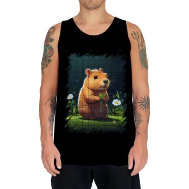 Imagem de Camiseta Regata Capivara do Bem Animalzinho 18 - Kasubeck Store®, Baby