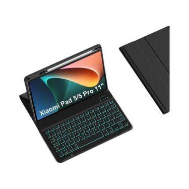 Imagem de Capa para Xiaomi Pad 5 11 polegadas, capa para teclado Bluetooth para 