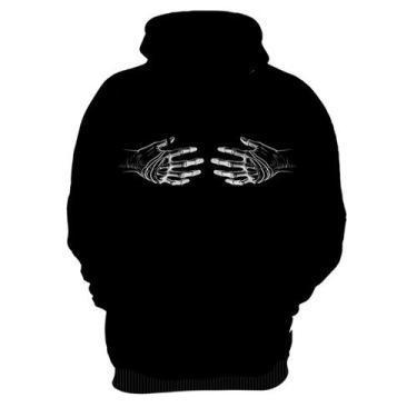 Imagem de Blusa de Frio Mãos no Peito Halloween Festa Noite 1 - Kasubeck Store®,