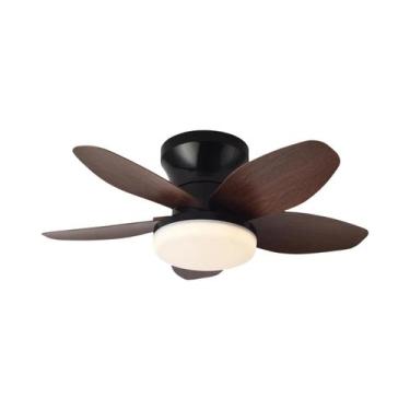 Imagem de Ventilador De Teto LED De 25 Polegadas Com Controle Remoto Para Sala D