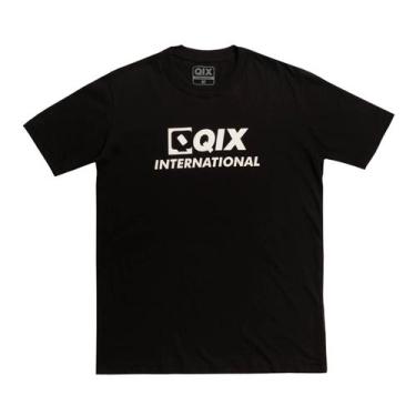 Imagem de CAMISETA QIX T-SHIRT SIMPLE Cor:PretoTamanho:G2, Preto, G2