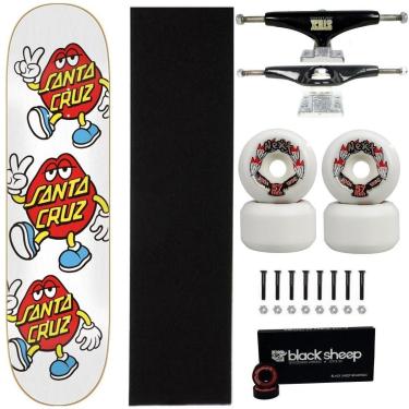 Imagem de Skate Santa Cruz Dot Montado 8.0 Truck Stick 139mm Next 57mm-Masculino