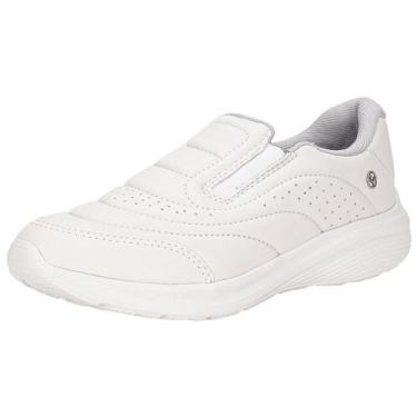 Imagem de Tênis feminino slip on kolosh e0427, Branco, Off, 36
