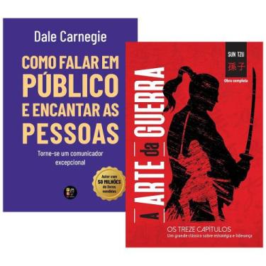 Imagem de Com Como Falar em Público e Encantar Pessoas + A Arte da Guerra Estrat