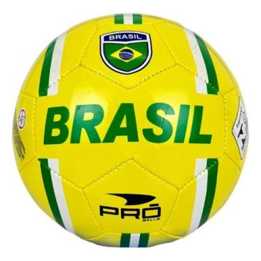 Imagem de Bola De Futebol Seleção Brasil Tamanho Grande De Campo Copa Do Mundo V
