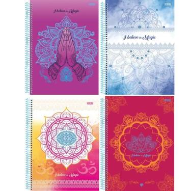 Imagem de Caderno Espiral Capa Dura 10x1 - 160 Folhas - I Believe in Magic - São
