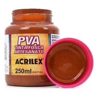 Imagem de Tinta Pva Fosca 250ml 815 Castanho Claro Acrilex