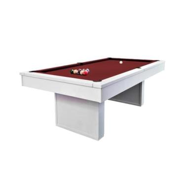 Imagem de Mesa de Sinuca/Bilhar - 2,53x1,40 - Nelson Bilhares, Vinho