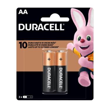 Imagem de Pilha Alcalina Duracell Pequena AA 2 Unidades
