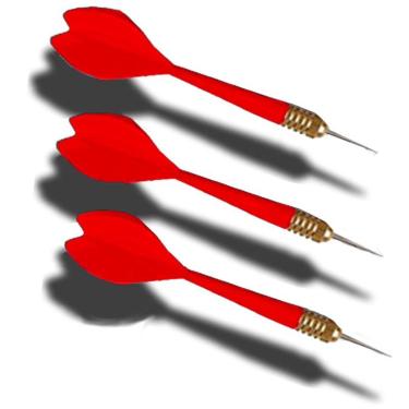 Imagem de Kit de Dardos Gold Sports 08 gramas-Unissex