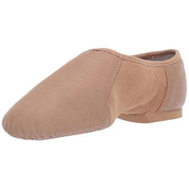 Imagem de Bloch Dance Girl's Neo-Flex Slip On Jazz Shoe, Tan, 12 X(Medium) US Little Kid
