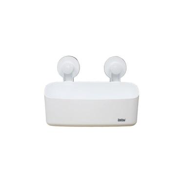 Imagem de Porta Objeto Com Ventosa Bathlux - Branco