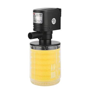 Imagem de Mingzhe HX-1180F 12 W filtro de aquário para tanque de peixes submersível filtro de aquário interno com bomba de água filtro de aquário subaquático