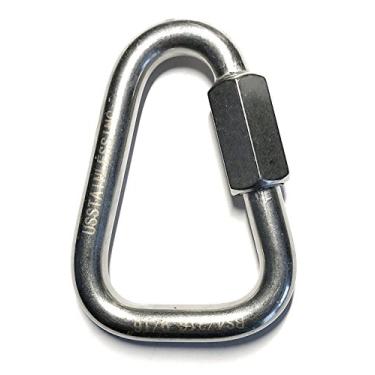 Imagem de Triângulo de aço inoxidável 316 Delta Quick Link 9/16" (14 mm) de grau marítimo