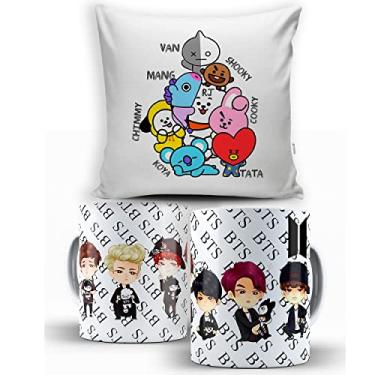 Imagem de KIT Almofada BT21 + Caneca BTS Chibi