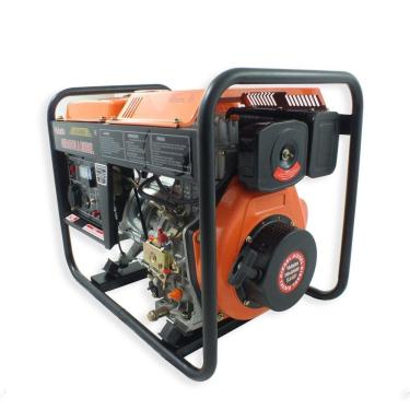 Imagem de Gerador a Diesel VG3600D 4 Tempos 7HP Partida Manual Vulcan Trent Laranja