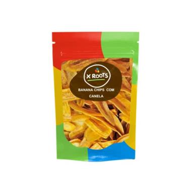 Imagem de Banana Chips com Canela e Açucar Demerara Crocante 1kg - X Roots