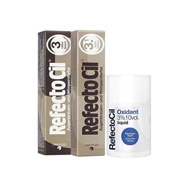 Imagem de Kit Refectocil 2 Tintas + 1 Oxidante Nº3 e Nº3.1 15 ml Cada