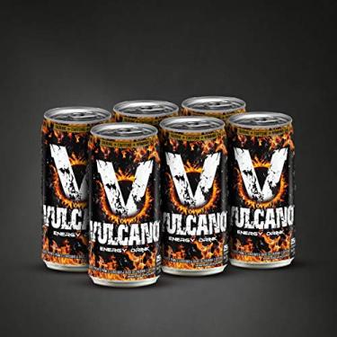 Imagem de Energético Vulcano Energy Drink – Six pack com 6 latas de 250ml -Tradicional